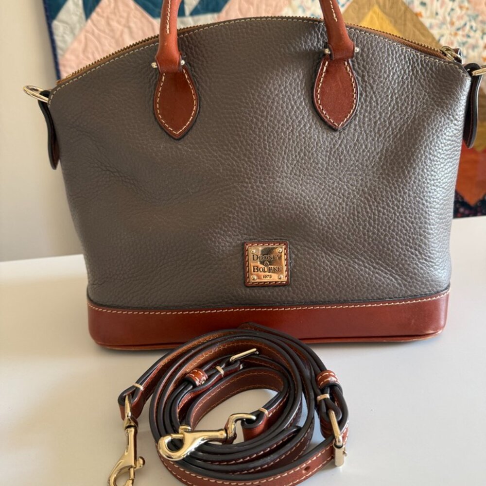 Dooney & Bourke Pebble Grain Satchel - Picture 10 of 10